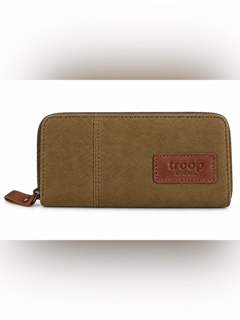 TROOP LONDON
ACCESSORIES CANVAS ZIP
AROUND WALLET PURSE